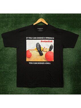 Dodgeball A True Underdog Story Movie Poster T-Shirt Size Extra Large